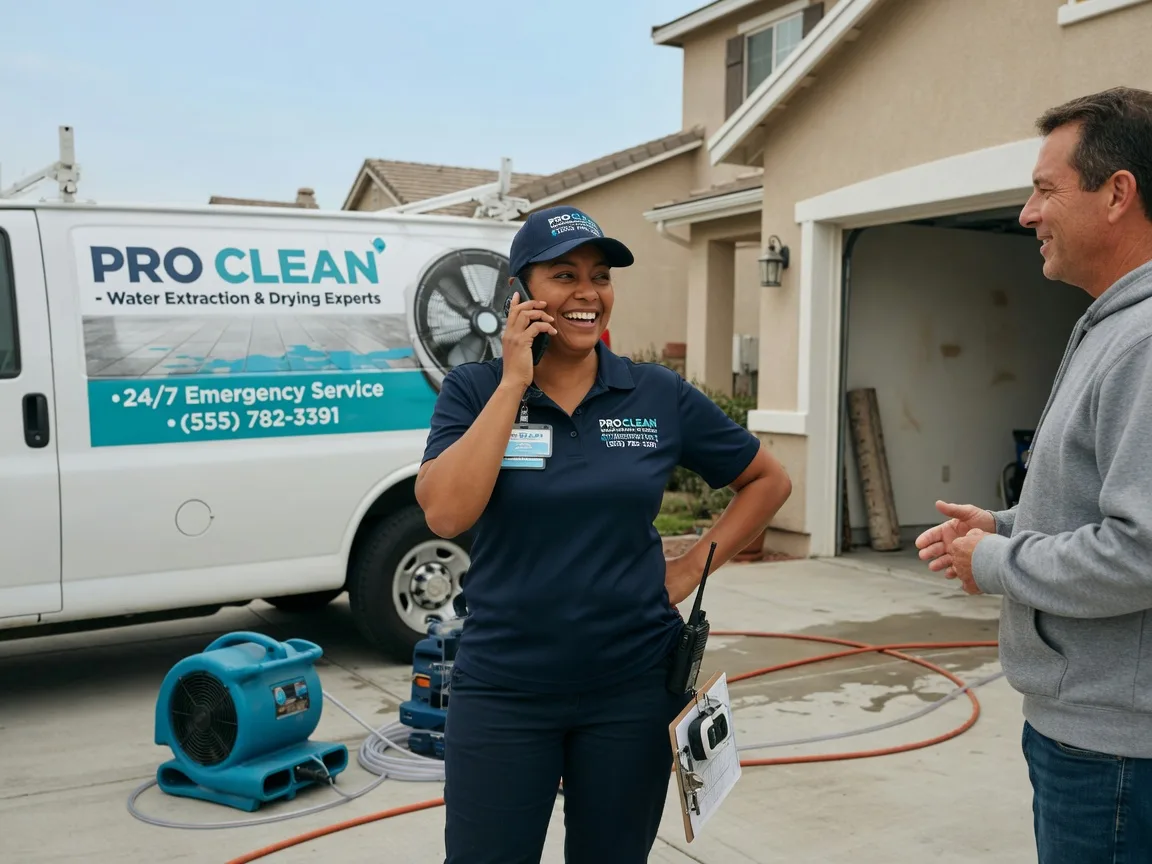 Water Extraction & Drying Badger, CA FAQs